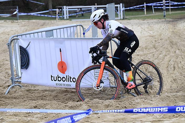 Staatsmeisterin Nadja Heigl (AUT, KTM Alchemist bp Brenta Breaks) Rad Cyclo Cross, ÖSTM/ÖM Querfeldein, Ciclo Cross, Cycling Austria, Maria Enzersdorf, NÖ