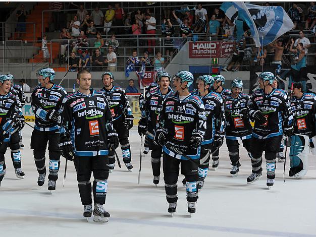 Linz gewinnt in Munchen 3 zu 1, EHC Liwest Black Wings Linz  EHC Red Bull Muenchen