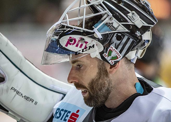 Tormann Michael Ouzas (EHC Liwest Black Wings Linz) EHC Liwest Black Wings Linz - Graz 99ers, Play Offs, Viertelfinale