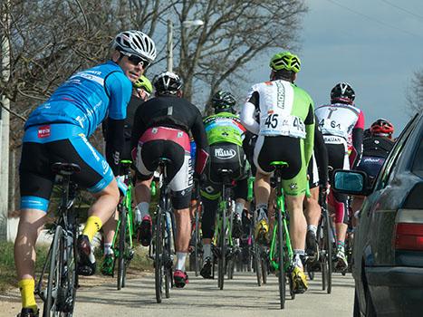 v.r. Alexander Meier, Hrinkow Adverics Cycling Team und Jure Golcer, Team Felbermayr - Simplon Wels