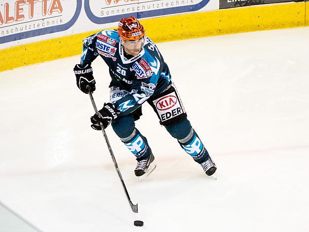 Brad Moran, Linz, EHC Liwest Black Wings Linz vs HDD Telemach Olimpija Ljubljana