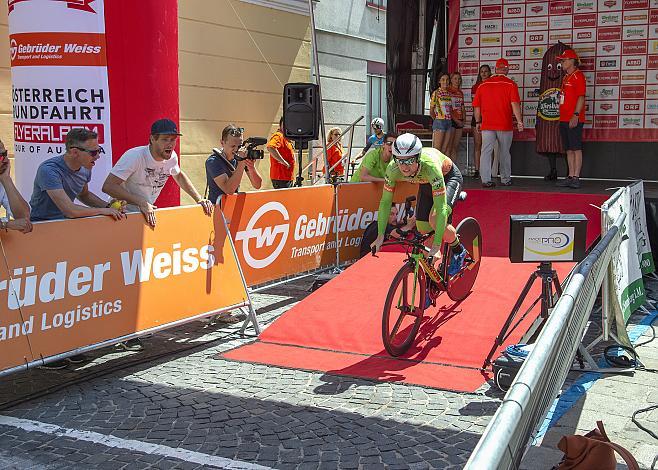 Timon Loderer (GER, Hrinkow Advarics Cycleang) Prolog Wels, Zeitfahren, 71. Ã–sterreich Rundfahrt, Tour of Austria (UCI 2.1)