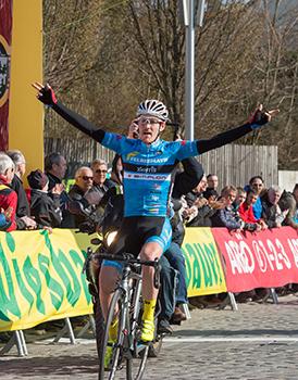 Sieger Stephan Rabitsch, AUT (Team Felbermayr Simplon Wels), Führender der Radbundesliga
Sieger Stephan Rabitsch, AUT (Team Felbermayr Simplon Wels), FÃ¼hrender der Radbundesliga