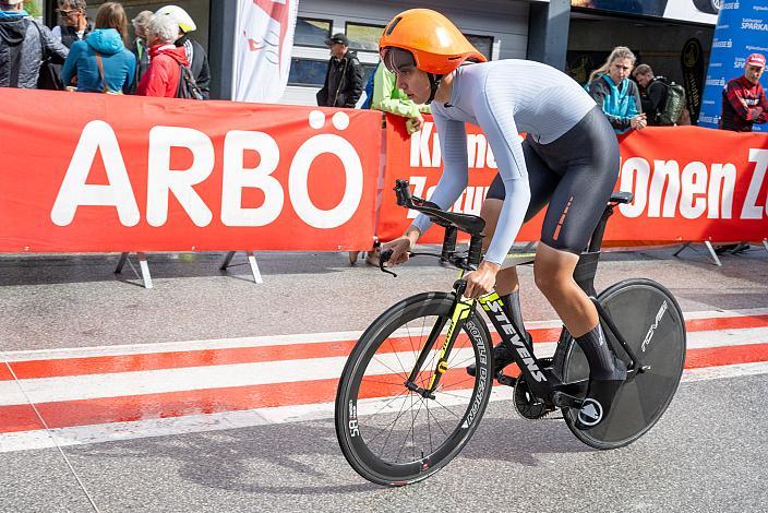 Siegerin Anna Kofler (AUT, URC Veloblitz)  MYGYM Race am Salzburg Ring, Zeitfahren, Road Cycling League Austria, Cycling Austria, Damen Elite, 