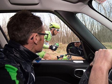 Stefan Rucker, Sportlicher Leiter und Clemens Fankhauser, Hrinkow Adverics Cycleang Team
