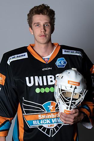Tormann Luca Egger (Steinbach Black Wings Linz) Steinbach Black Wings Linz, bet-at-home ICE Hockey League