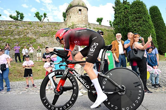 Geraint Thomas (GBR, Ineos Grenadiers) 107. Giro d Italia, Stage 14, Castiglione delle Stiviere - Desenzano del Garda (31.2km)