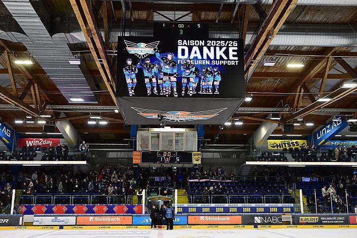 Saisonende in Linz, Spiel 2 Pre-Playoffs,  ICE, Steinbach Black Wings Linz vs EC iDM Wärmepumpen VSV, Linz AG Eisarena 