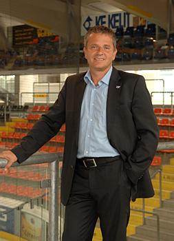 Neu im Vorstand des EHC Liwest Black Wings Linz, Adalbert Fuchs.