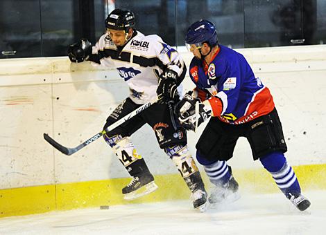 Michael Schneider, Oldies Linz gegen Matthias Gruber, EC Wels
