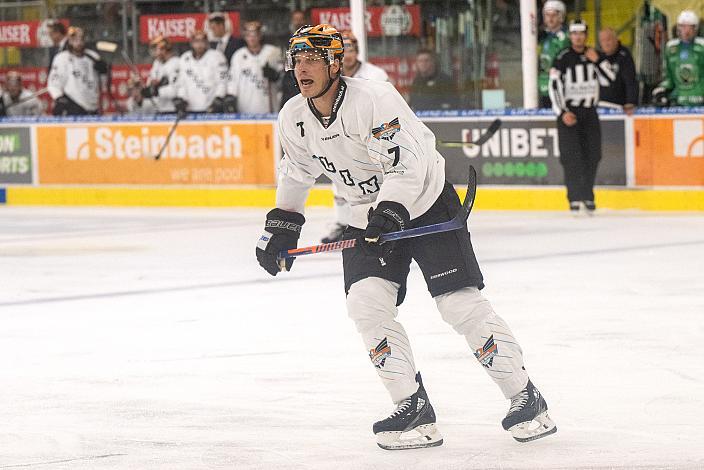 Brian Lebler (Steinbach Black Wings Linz) Steinbach Black Wings Linz vs Olimpija Ljubljana,  WIn2day ICE Hockey League