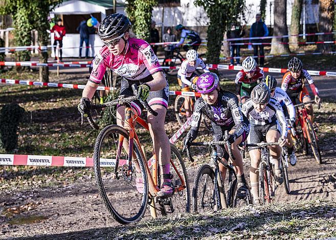 Cornelia Holland (AUT, Union RRT Pielachtal)  Damenrennen, 11. Int. SPARKASSEN Radquerfeldein GP Stadl-Paura - Int. UCI C2 - 8. Dezember 2019