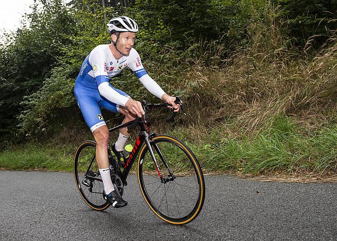 Lukas Stoiber (AUT, Union Raiffeisen Radteam Tirol) 3. Etappe, Einzelzeitfahren, , Krumau - Klet, Cesky Krumlov -Klet, Tour of South Bohemia, Okolo jiznich Cech,