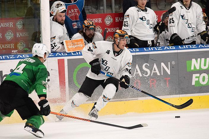 Jakob Mitsch (Steinbach Black Wings Linz) Steinbach Black Wings Linz vs Olimpija Ljubljana,  WIn2day ICE Hockey League