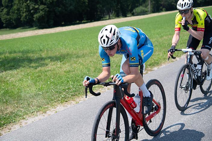 Tagessieger in Wieselburg Emanuel Zangerle (AUT, Team Felbermayr Simplon Wels), 2. Platz Colin Chris Stüssi (SUI, Team Vorarlberg) Herren Elite, U23, Radliga, 51. Int. Erlauftaler Radsporttage, Wieselburg, Oberösterreich