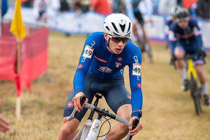 Nr.49 Luca Paletti (ITA) Junioren, UCI Cyclocross World Cup, Tabor CZ 