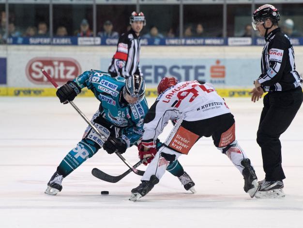 Rob Hisey (EHC Liwest Black Wings Linz)  EHC Liwest Black Wings Linz vs HC TWK Innsbruck  Die Haie, Pick Round