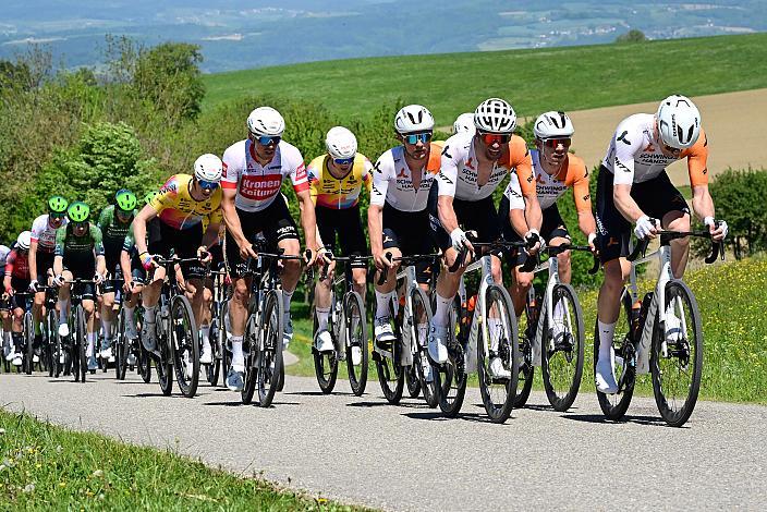 Das Team Schwingshandl Intralogistics (AUT), Tobias Nolde (GER, Team Vorarlberg) Herren Elite, U23, Road Cycling League Austria