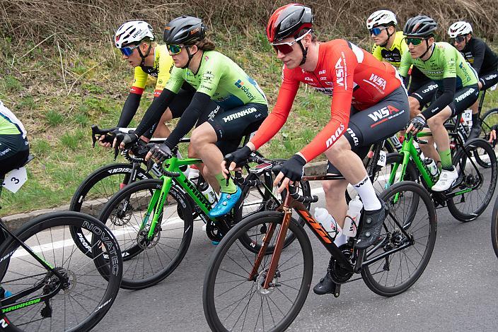 Marvin Hammerschmid (AUT, Hrinkow Advarics), Stefan Marbler (AUT, WSA KTM Graz), Herren Elite, U23, Radliga, 62. Radsaison-Eröffnungsrennen Leonding, Oberösterreich 