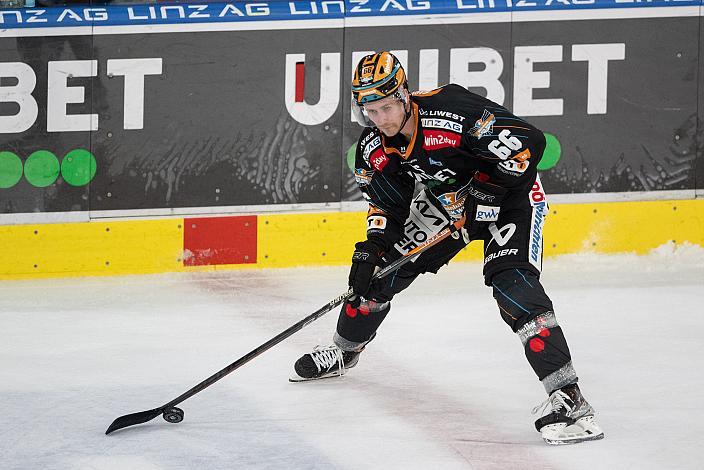 Stefan Gaffal (Steinbach Black Wings Linz) Steinbach Black Wings Linz vs Pioneers Vorarlberg, 13. Runde ICE Hockey League, Steinbach Black Wings Linz, Linz AG Eisarena 
