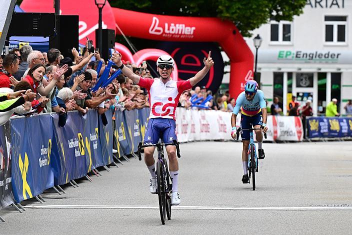 Etappensieger Aaron Dockx (BEL, Alpecin-Deceuninck Development Team) Wels - Aigen - Schlägl, 14. Int. Raiffeisen OÖ-Radrundfahrt UCI Kat. 2.2