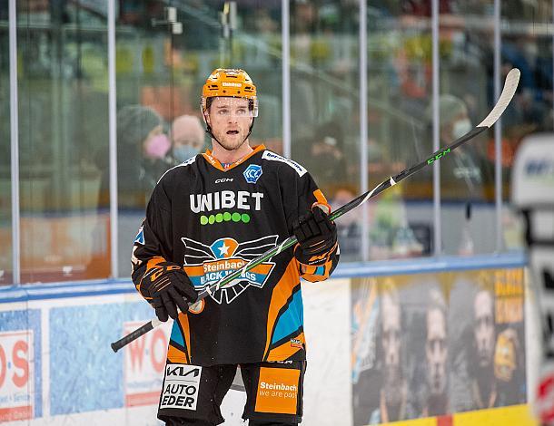 Chris Rumble (Steinbach Black Wings Linz), Steinbach Black Wings Linz vs HCB Suedtirol Alperia, bet-at-home ICE Hockey League