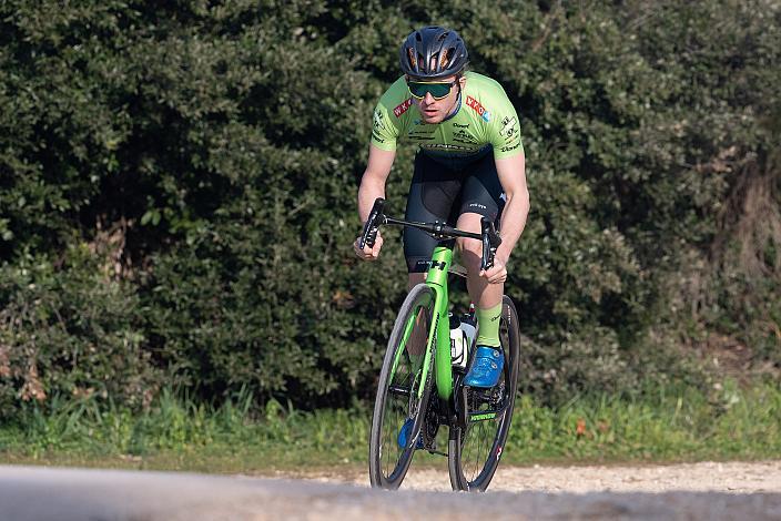 Raphael Hammerschmid (AUT, Hrinkow Advarics) Trainingscamp Porec, Kroatien, Team Hrinkow Advarics Cycleang, UCI Continental Team,