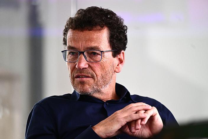 Thomas Schwingshandl (CEO Fa. Schwingshandl), Pressekonferenz Team Schwingshandl Intralogistics, UCI Continental Team