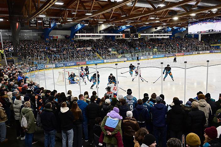 33. Runde ICE, Steinbach Black Wings Linz vs HC Innsbruck, Linz AG Eisarena 