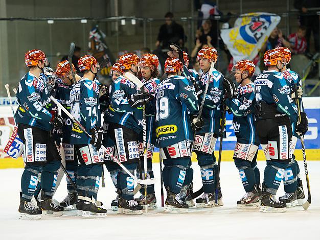 Linz feiert, EHC Liwest Black Wings Linz vs EC Red Bull Salzburg