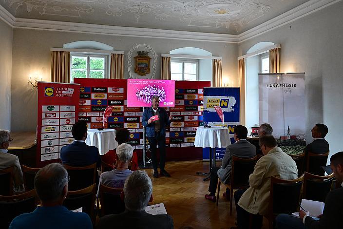 Pressekonferenz 5. Etappe Startort Langenlois NÖ; Herren Elite, Tour of Austria