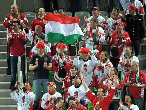 Fans des Team Ungarn.