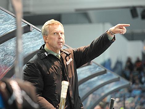 Linz Trainer Robert Daum, EC Red Bull Salzburg vs. EHC Liwest Black Wings Linz 