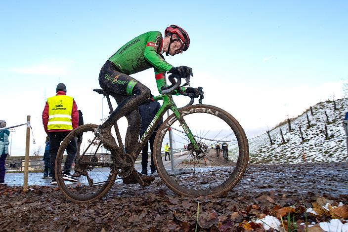 Sieger Fabian Eder (GER, Heizomat Radteam) Radquerfeldein GP um das Sportzentrum Gunskirchen, Rad Cyclo Cross,