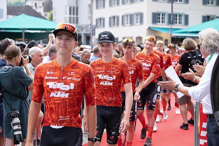 Tirol KTM Cycling Team 72. Tour of Austria, Präsentation der Teams, Dornbirn