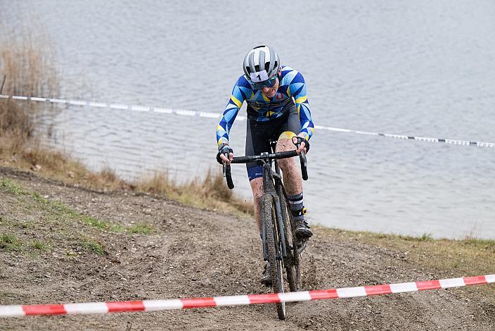 2. Platz Philipp Heigl (AUT, Team Bikestore). Rad Cyclo Cross, ÖSTM/ÖM Querfeldein  Langenzersdorf, Seeschlacht