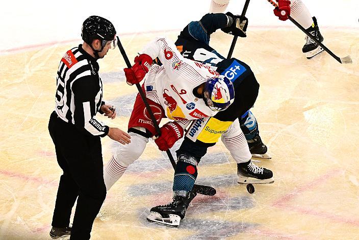 Graham Knott (Steinbach Black Wings Linz), Ali Wukovits (EC Red Bull Salzburg) Steinbach Black Wings Linz vs EC Red Bull Salzburg, Playoffs, 4. Viertelfinale, Linz AG Eisarena 
