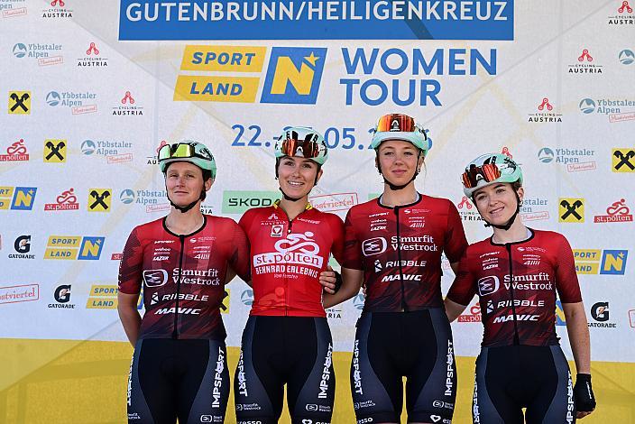 Beste Österreicherin Leila Gschwendtner (AUT, Smurfit Westrock Cycling Team) Sportland NÖ women tour