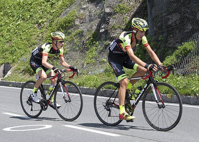 Patrick Schelling (Team Vorarlberg Santic) , Jose Manuel Diaz Gallego (ESP, Team Vorarlberg Santic) ,Radstadt Grossglockner, 71. Ã–sterreich Rundfahrt