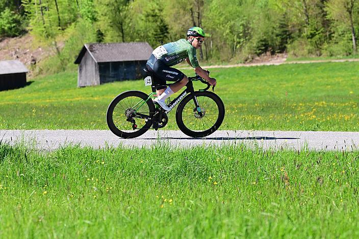 Die Ausreisser mit Josef Dirnbauer (AUT, Hrinkow Advarics), Luis Straßer, (GER, RUN&RACE-Solarpur) Herren Elite, U23, Road Cycling League Austria, 15. GP Vorarlberg