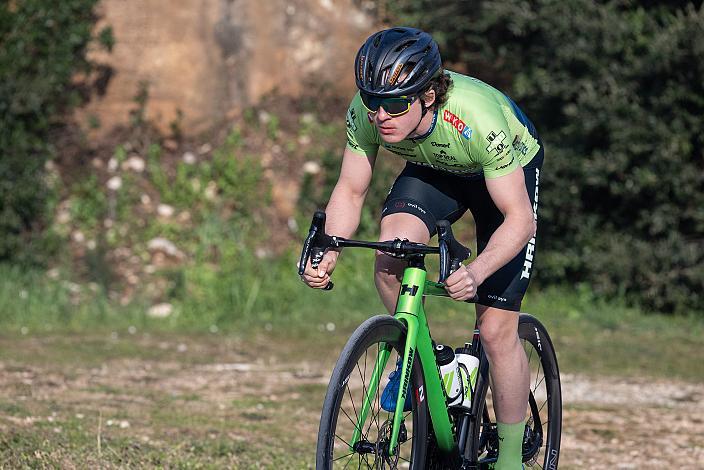 Marvin Hammerschmid (AUT, Hrinkow Advarics) Trainingscamp Porec, Kroatien, Team Hrinkow Advarics Cycleang, UCI Continental Team