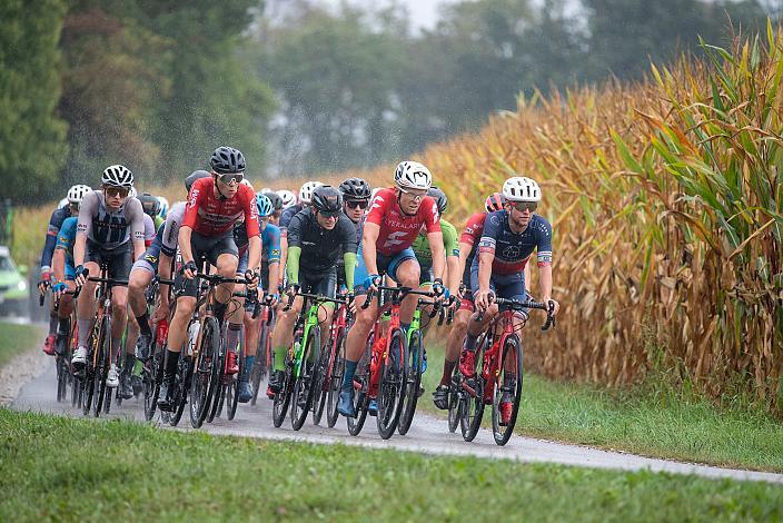  Daniel Turek (CZE, Team Felbermayr Simplon Wels) im Roten Trikot des Ligaführenden, Radsport, Herren Radliga, Ranshofen, 23. Braunauer Radsporttage