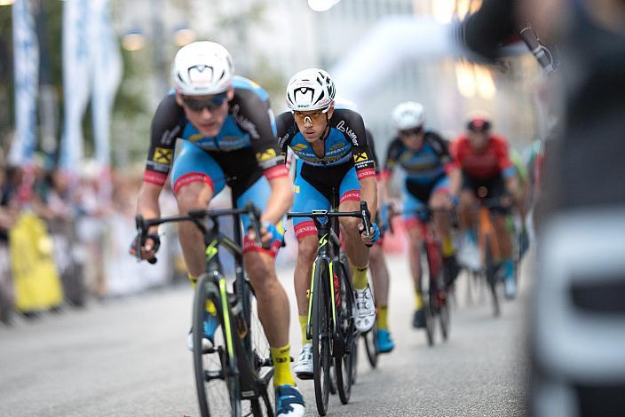 Riccardo Zoidl (AUT, Team Felbermayr Simplon Wels) Innenstadtkriterium Wels, Radsport, Kriterium