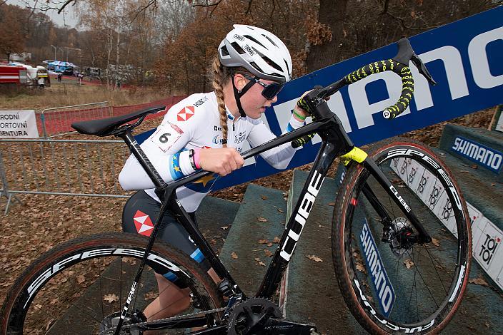 Nr.6 Zoe Backstedt (GBR) Juniorinnen, UCI Cyclocross World Cup, Tabor CZ 