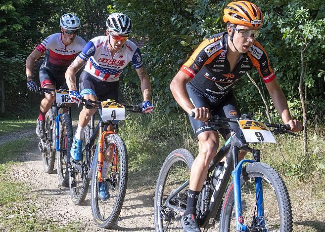 Maximilian Foidl (AUT, jb Brunex Felt Factory Team) , Keegan Swenson (USA, Team USA Cycling) 23. MTB XCO - Cross Country Rund um den Roadlberg