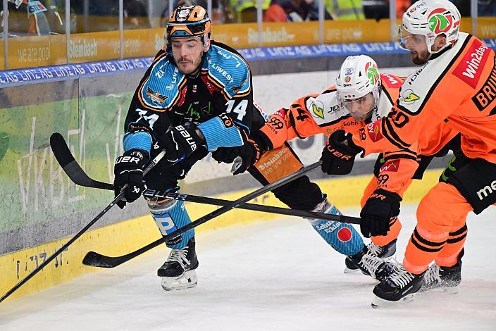 Nico Feldner (Steinbach Black Wings Linz) Win2Day ICE Hockey League,  1. Viertelfinale, Steinbach Black Wings Linz vs Moser Medical Graz 99ers,  Linz AG Eisarena 
