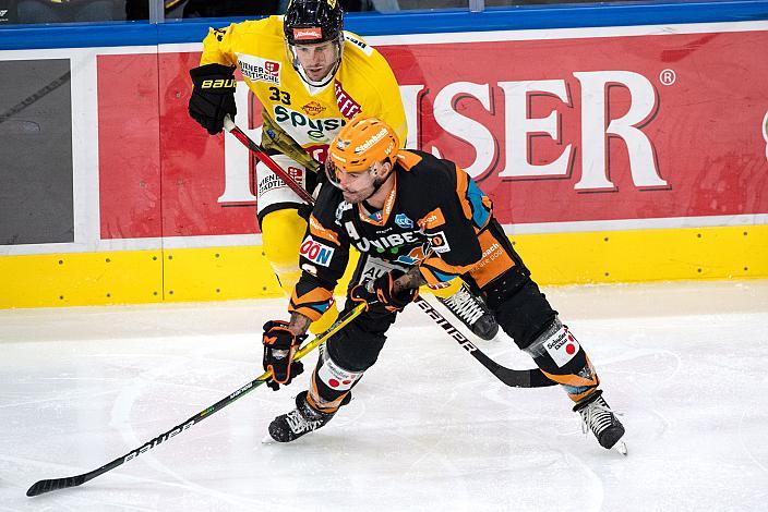 James Sheppard (spusu Vienna Capitals), Rafael Rotter (Steinbach Black Wings Linz) Steinbach Black Wings Linz vs Spusu Vienna Capitals, bet-at-home ICE Hockey League