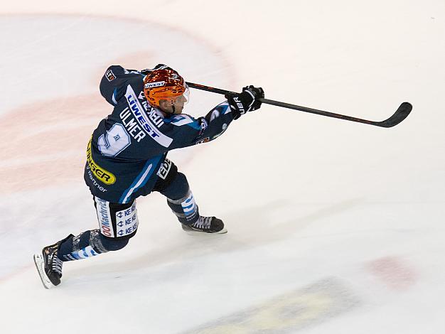 #9 Jason Ulmer, Linz. EHC Liwest Black Wings Linz vs KHL Medvescak Zagreb