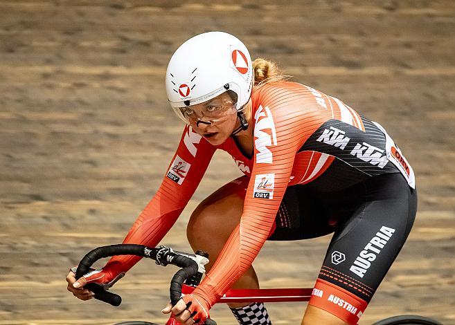 Verena Eberhardt (AUT, Nationalteam Ã–stereich) Damenrennen Grand Prix, Radsport, Bahn