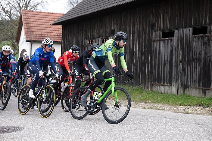 Jonas Rapp (GER, Hrinkow Advarics), Marco Schrettl (AUT, Trinity Racing), Herren Elite, U23, Radliga, 60. Raika Kirschbluetenrennen, Wels, Oberösterreich